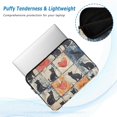 thumbnail image 2 of FORMRS 13"-13.3" Laptop Sleeve Protective Case Soft Carrying Quilted Computer Bag Cover, Cats and Hearts, 2 of 7