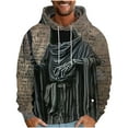 thumbnail image 2 of UVEASISHA Mens Hoodies Graphic 3D Print Vintage Hooded Sweatshirt Casual Long Sleeve Drawstring Pullovers with Kangaroo Pocket Today's Sales Today,Gray,L, 2 of 5