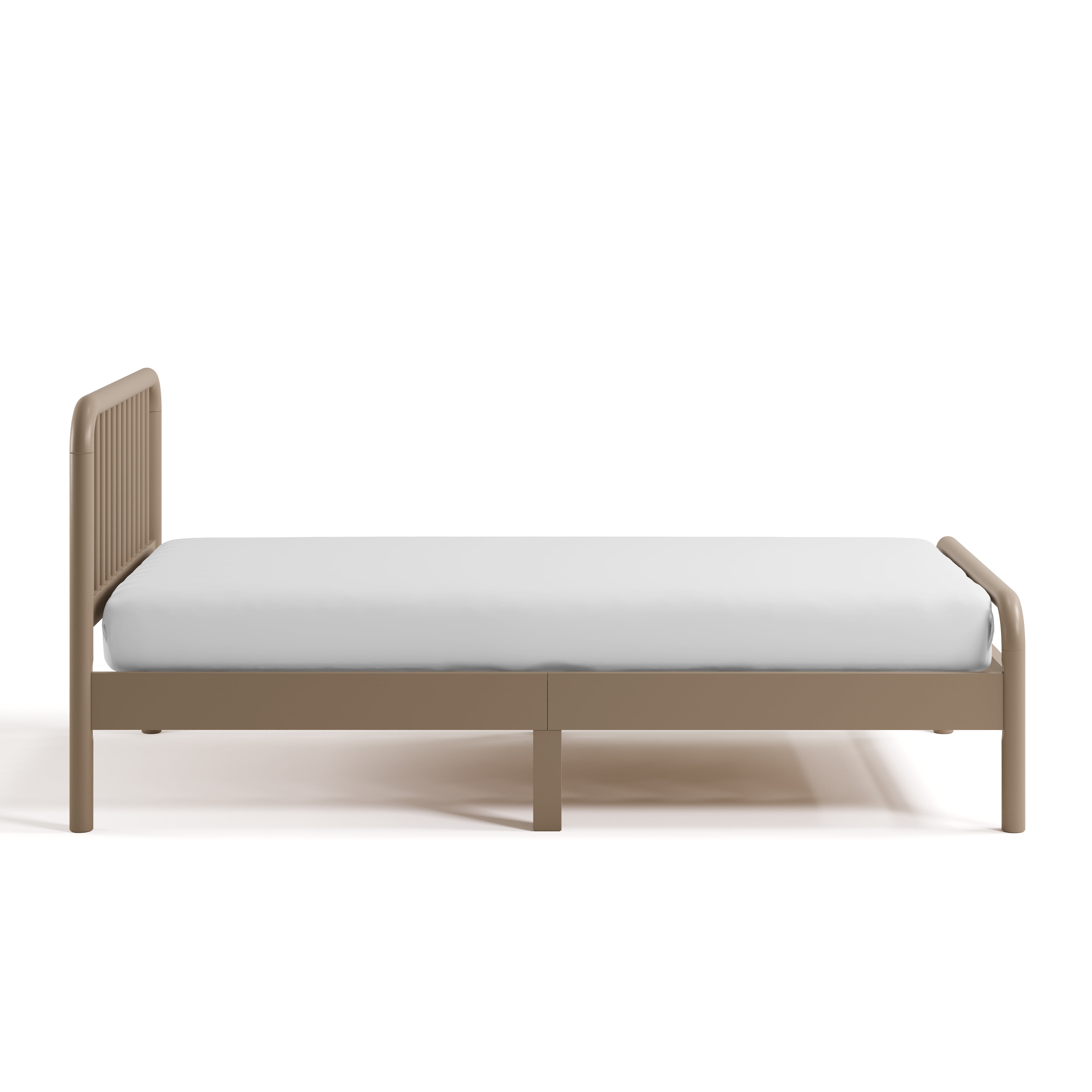 Storkcraft Porto Twin Bed, Taupe