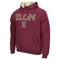 thumbnail image 2 of Men's Colosseum  Maroon Elon Phoenix Arch & Logo Pullover Hoodie, 2 of 3