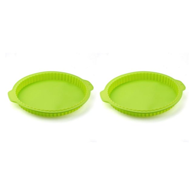 Wosthever Molde de silicona para pastel de 10 pulgadas, tostada, Mousse, Pizza, pastel, bandeja para hornear, bandeja de encaje para Type1 NO1