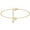 Gold, variant on Boho Female Foot Chain 26 Letters Heart Shape Single Layer Hexagons Anklet 26 Initial Anklet Bracelets for Women Letters Anklet (R,One Size)