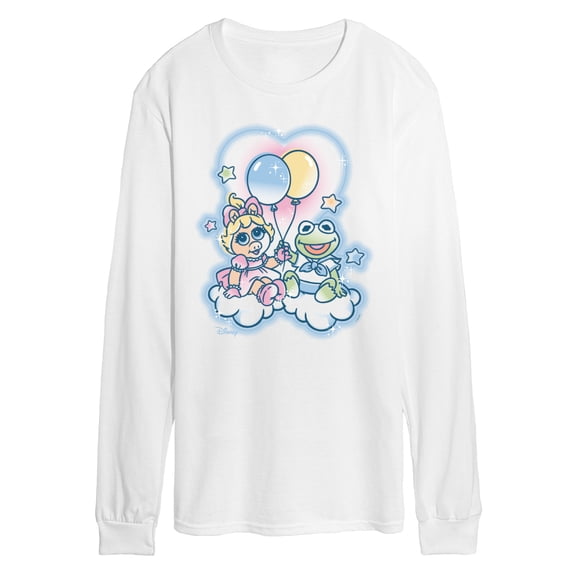 Muppets - Graffiti Muppet Babies Men's Long Sleeve Graphic T-Shirt