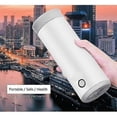 thumbnail image 5 of Portable Mini Electric Kettle Stainless Steel Tea Coffee, 5 of 5