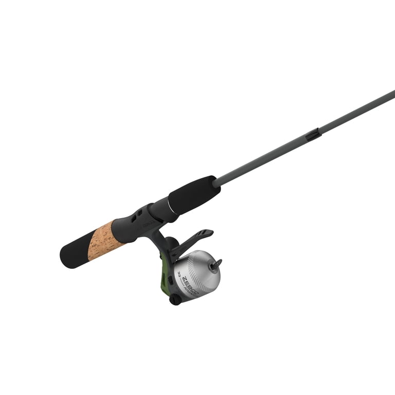 Zebco 33 Micro Adventure Trigger Spincast Reel and Fishing Rod