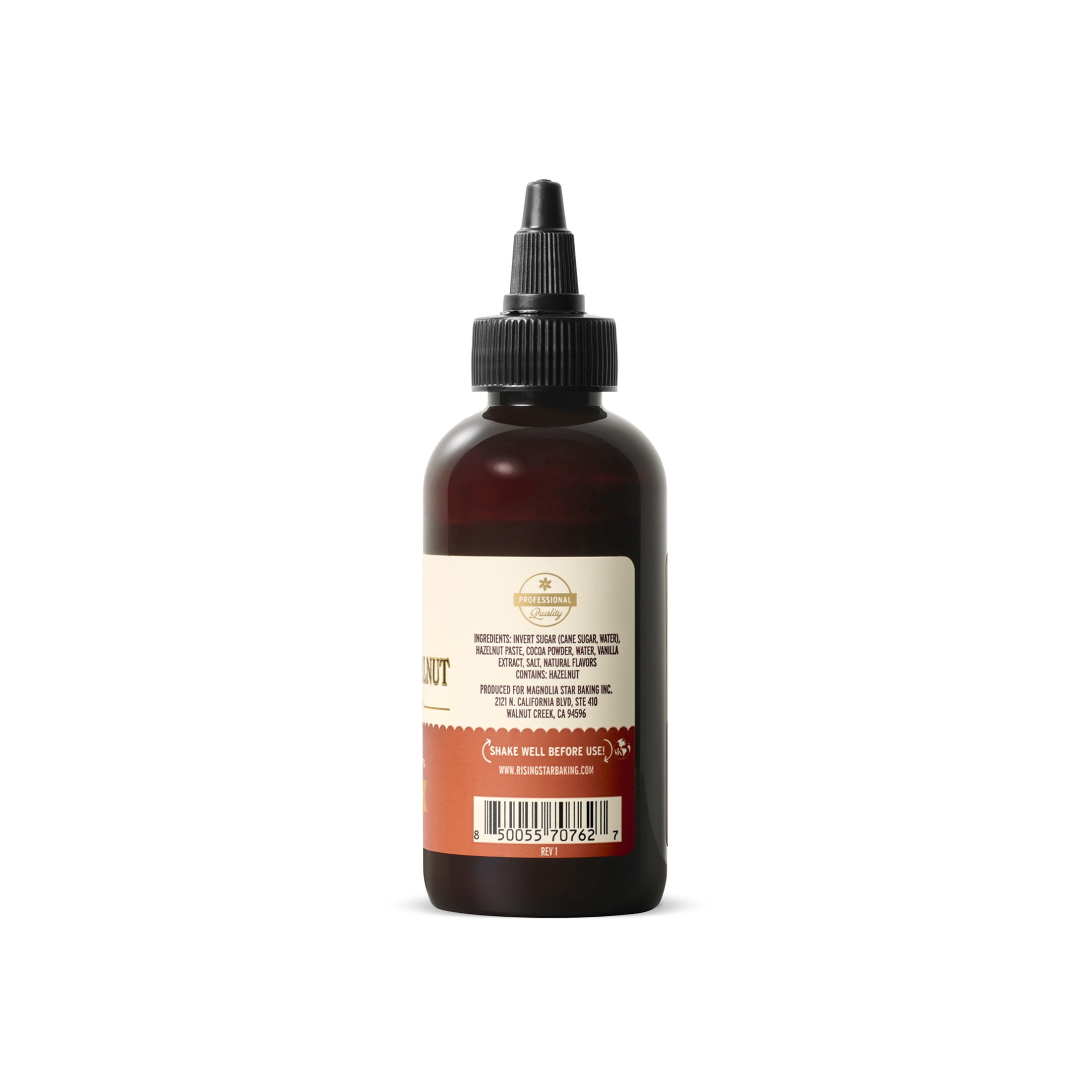 Rising Star Baking Supply Chocolate Hazelnut Baker's Syrup, 4 fl oz