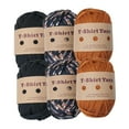 thumbnail image 4 of Juego de 6 hilos para camisetas, suaves, para tejer a crochet, para hacer tú mismo, de lana gruesa Conjunto B, 4 of 9
