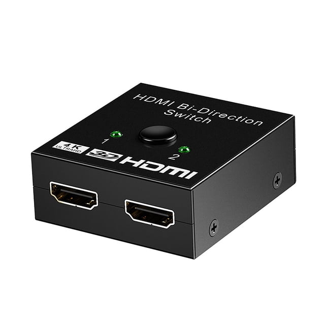 HDMI Switcher with 4K Bidirectional Support for Multiple Devices Fast and Stable Transmission