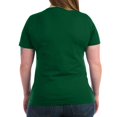 thumbnail image 2 of CafePress - Chicago Flag T Shirt - Women's V-Neck Dark T-Shirt, 2 of 4
