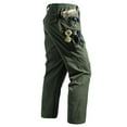 thumbnail image 5 of Fewfanhot Pants for Men Tactical Pants for Men Waterproof Ripstop Work Pants Thermal Cargo Pants with Multi Pockets, 5 of 5