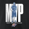 thumbnail image 4 of Men's Shai Gilgeous-Alexander Black Oklahoma City Thunder 2025 NBA MVP T-Shirt, 4 of 4