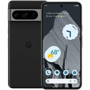 Restored Google Pixel 8 Pro 5G Cell Phone, 128GB, 12GB RAM, 5050 mAh Battery, Obsidian - Unlocked