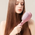 thumbnail image 2 of Hair Brush Clearance, Bradem Telescopic Self Cleaning Brush Multifunctional Anti Static Massage Comb One Click Cleaning Telescopic Hair Comb Easily Comb Hair and Clean Suitable for All Hair Types, 2 of 7
