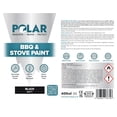 thumbnail image 2 of Polar BBQ & Stove Spray Paint, Matte Black, 13.5 Fl Oz, 6 Pack, 2 of 7