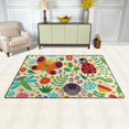 thumbnail image 3 of Dreamtimes Lightweight Carpet Mats, 31 x 20 inches Area Soft Rugs Floor Mat Doormat Decoration for Rooms Entrance Insect and Plants, 3 of 6