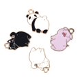 thumbnail image 4 of 10Pcs/Lot Enamel Alloy Pig Cat Panda Charms Pendants DIY Jewelry Findings Crafts, 4 of 6
