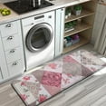 thumbnail image 3 of Pioneer Flower Floral Print Pattern Kitchen Rug Mat,Kitchen Runner Rugs Non Skid Washable,Decorative Kitchen Floor Mats for Kitchen,Sink,Laundry,17"x47.2", 3 of 7