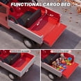 thumbnail image 5 of 12V Ride On Truck with Remote Control, Licensed PIAGGIO Ride on Cars, Electric Car w/ Wireless Audio, Music, Battery Indicator, Volume Adjustment, Red, 5 of 11