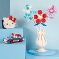 thumbnail image 6 of Brickcraft Hello Kitty Convertible Building Kit (294-Piece Set), Hello Kitty Car with Sticker Sheet, Sanrio Collectible Display Piece, Gift for Hello Kitty Fans, Ages 12+ - 72136, 6 of 10