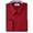 Burgundy, variant on Men's Solid Color Dress Shirt