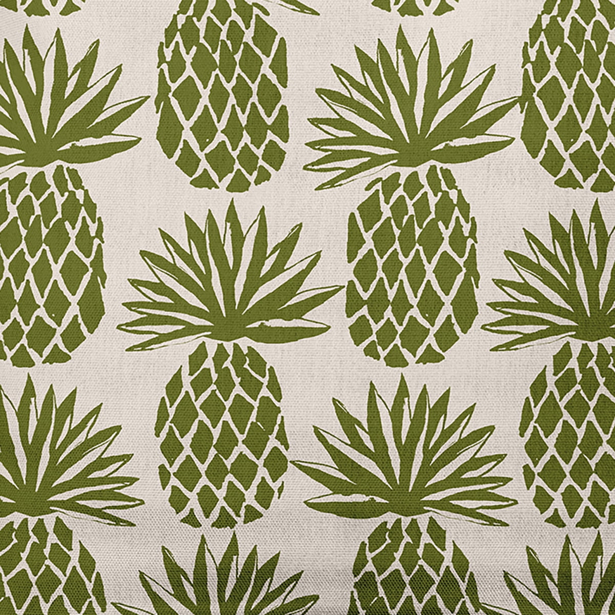 Simply Daisy 14" x 20" Pineapple Stripes Decorative Throw Pillow, Olive
