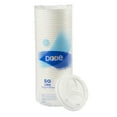 thumbnail image 3 of Dixie White Dome Lid Fits 10-16oz Perfectouch Cups, 12-20oz Hot Cups, WiseSize, 500/CT -DXE9542500DXCT, 3 of 7