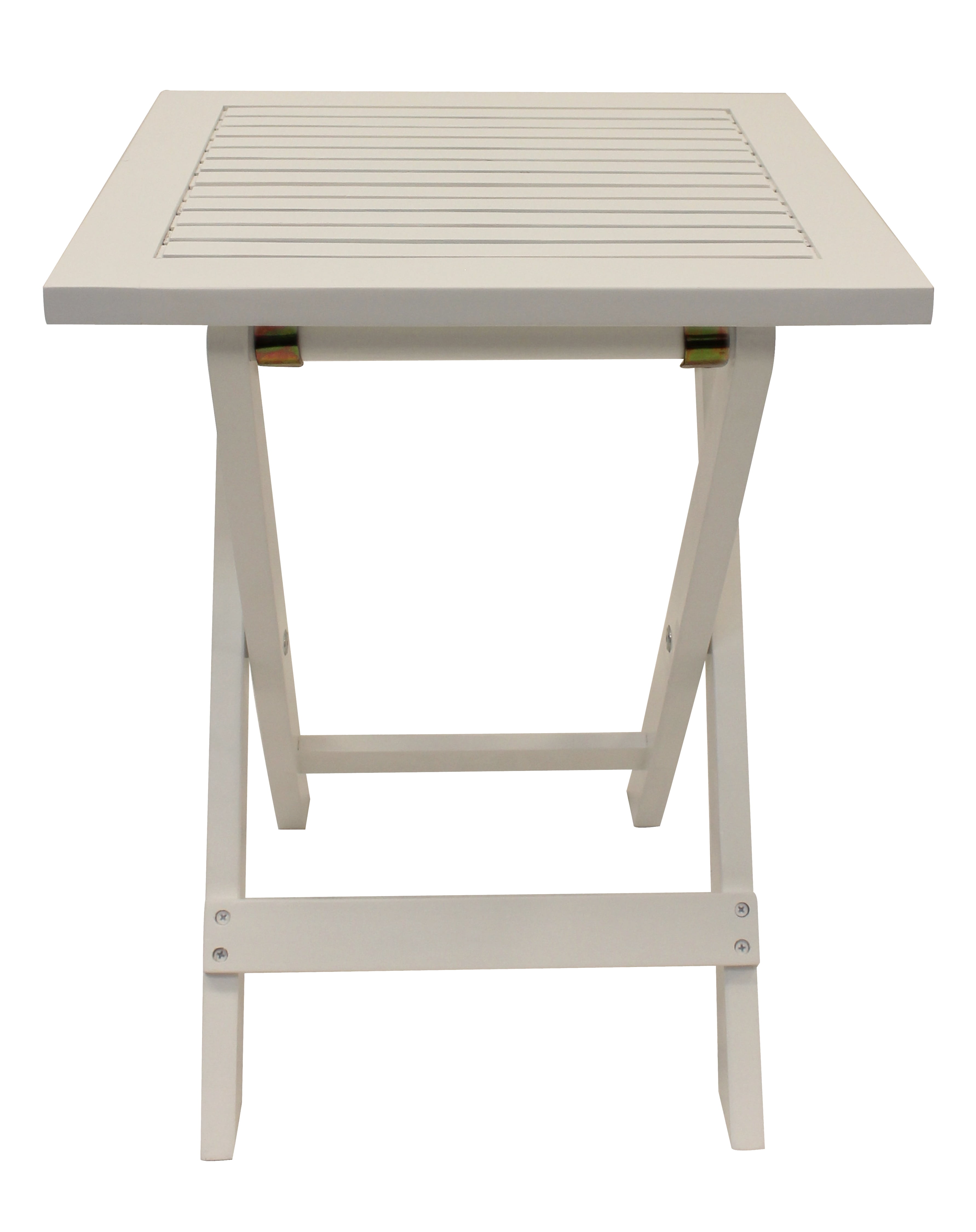 Leigh Country White Folding Adirondack Side Table Com