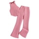 thumbnail image 1 of Odeerbi 8-12 Años Niñas Conjuntos de Verano Algodón Tops Halter Pantalones Pata Ancha Conjunto de Dos Piezas Cuello Sin Mangas Top Pantalones Conjunto, 1 of 6