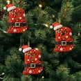 thumbnail image 5 of Qwtwty Christmas Tree Ornaments Christmas Tree Decoration 2D Acrylic Decoration Letter Pendant with 26 Letters Christmas Hanging Decoration DIY Crafts Christmas Home Decoration, 5 of 5
