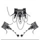 thumbnail image 2 of Collar de encaje falso y cadena Yuxing decoración de cosplay, 2 of 4