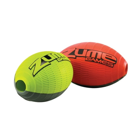 - Zume Games Durable Foam Tozz Football Floats in Water Perfect for Ages Six and Up (Green)