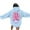 Blue, variant on Oversized Sweatshirt for Women Pink Ribbon Print Cancer Awareness Hoodie Long Sleeve Fall Winter Pullover Tops (Blue, XL)