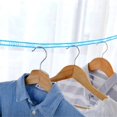 thumbnail image 3 of Clothes Drying Rope Wind Proof Easy to Apply Non-slip Fence-like Design Clothes Hanger Rope for Outdoor, 3 of 5