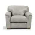 thumbnail image 3 of ACME Furniture Cornelia Leather Upholstery Cushion Back Chair in Pearl Gray, 3 of 3