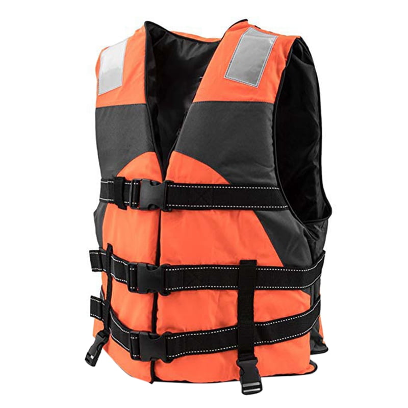 Fishing Life Vest Adult Reflective Adjustable Waistcoat Jacket for