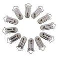 thumbnail image 3 of Lipstore 3-6pack 20 Metal Suspender Pacifier Webbing Mitten Clip w Round Plastic Insert 3 Pcs, 3 of 8