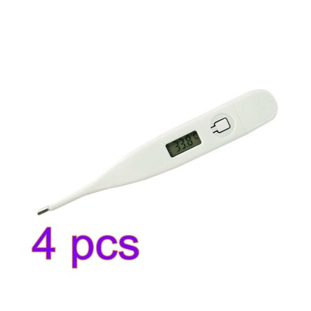 4 PCS Home Human Adult Baby Body Electronic Thermometer Digital LCD Display Fever Heat Temperature Meter-B