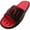 Black-Red, variant on Norty Men's Quick Drying Shower Sandals Slides with Drainage Holes Beach Pool