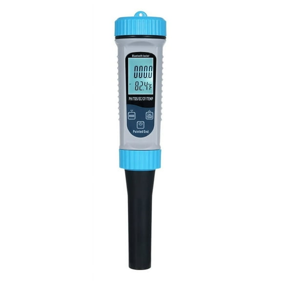5 In1 PH Meter with BT High Accuracy Measurement of PH/TDS/EC//Temp Water Testing Kit for Water Hydroponics Lab