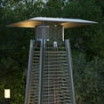 thumbnail image 7 of Sol Patio Outdoor Heating-Slate Gray Stainless Steel Pyramid 42,000 BTU Propane Heater with Wheels for Commercial &, 7 of 7