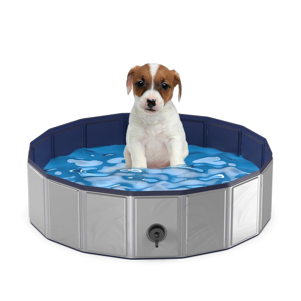 Foldable Dog Bath Pool, Portable Outdoor Bathing Tub, Collapsible