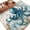 Turquoise Teal, variant on 2'x6' Rug Runners for Hallways Kitchen, Sea Turtle Coastal Non Slip Entryway Beside Floor Carpet Runner, Nautical Summer Beach Starfish Washable Laundry Room Bedroom Throw Rugs Mat for Family Pet