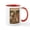 White/Red Inside, variant on CafePress - Little Red Riding Hood Mug - 11 oz Ceramic Mug - Novelty Coffee Tea Cup