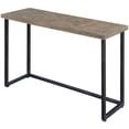 thumbnail image 3 of Convenience Concepts Table Console Laredo en Bois Naturel et Cadre Noir, 3 of 3