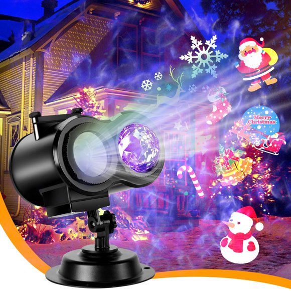 Proyector de luces HAKUTA para Halloween y Navidad con 16 diapositivas