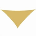 thumbnail image 3 of Coolaroo Coolhaven Outdoor Sun Shade Sail 95% UV Block Protection for Garden, Patio, Backyard, 18' Triangle, Sahara, 3 of 6