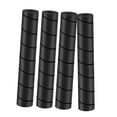 thumbnail image 4 of 4 protectores de punta para cama, protectores de punta en espiral, a prueba de golpes, antiadherentes, de espuma suave y gruesa, color negro, 30 centímetros, 4 of 8