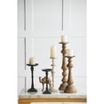 thumbnail image 5 of CC Home Furnishings Traditional Style Pillar Candleholder - 23.75" - Antiqued Bronze Finish, 5 of 6