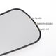 thumbnail image 4 of Reemplazo de vidrio de espejo retrovisor convexo del lado del conductor izquierdo Unique Bargains calefaccionado para Ford Fiesta 2002-2005, 4 of 6