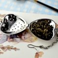 thumbnail image 4 of Agiferg Heart Shaped Stainless Steel Tea Leaf Filter Herbal Spice Infuser Strainer Spoo, 4 of 8